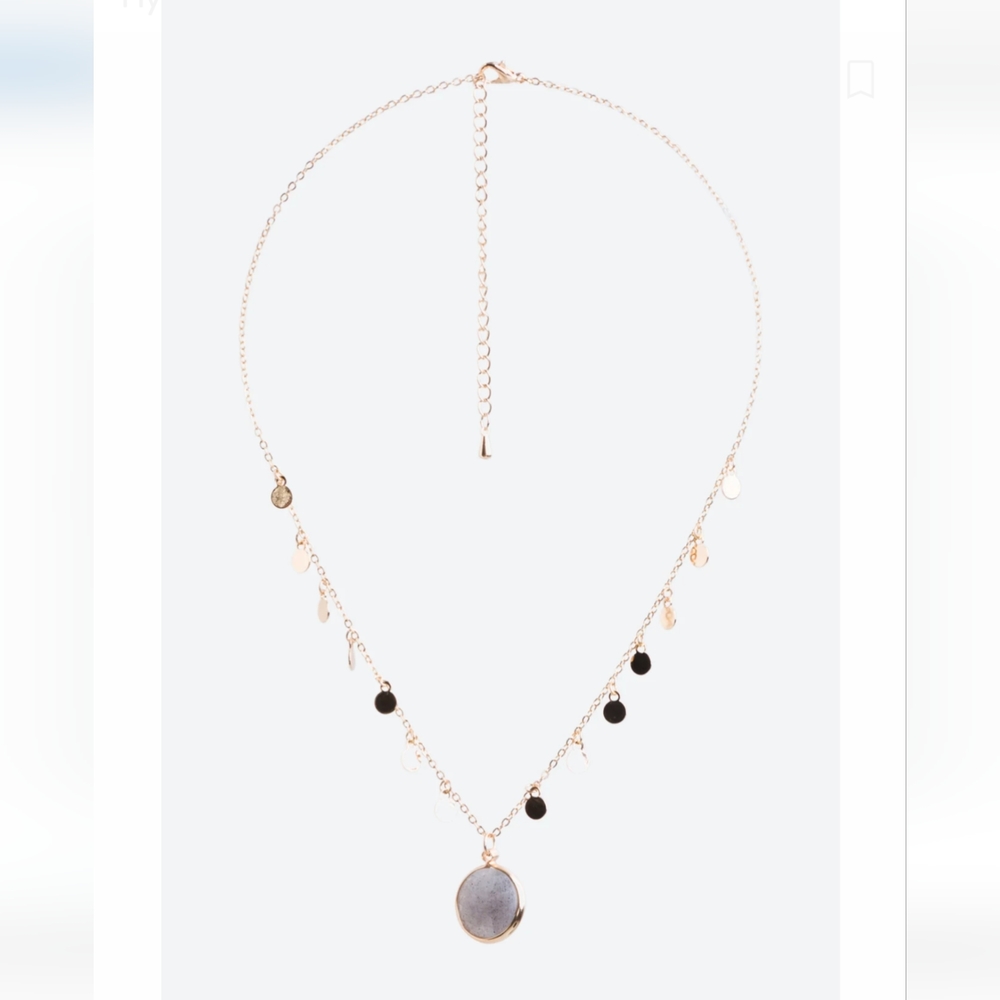 JILL MICHAEL Hydrangea Stone Necklace